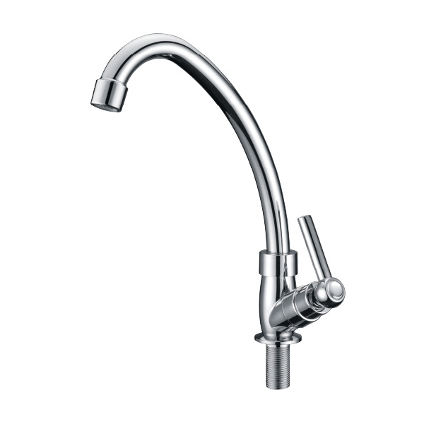 Stainless Steel Long Neck Basin Kitchen Faucet