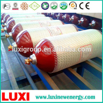 Type 2 120L hoop-wrapped glass fiber composite materials CNG cylinder