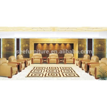 Small leather office sofa chair sectional sofa IG110