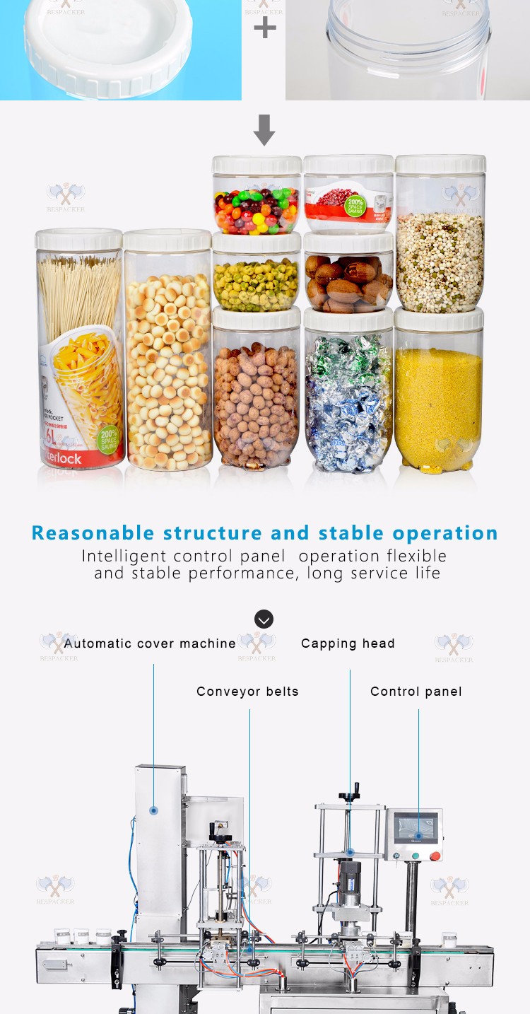 Automatic Capping Machine Type And Plastic Bottle Packaging Type Capping Machine