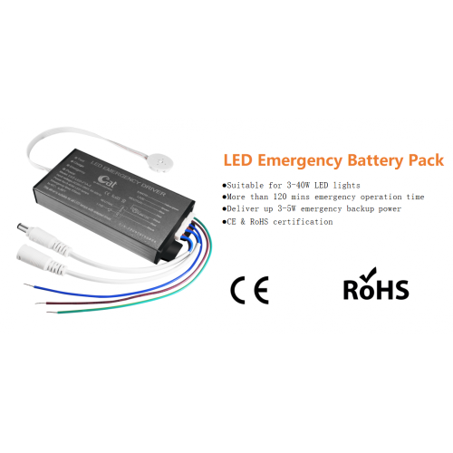 3-40W led downlight emergency kit