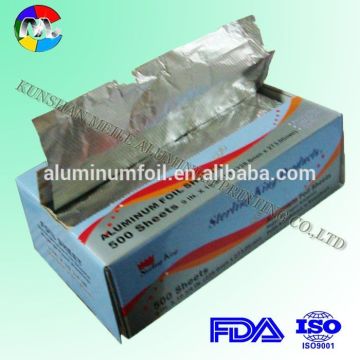 foil pre-cut foil sheet