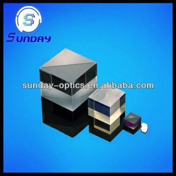 Optical beam splitter cube