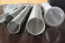 General Industrial Perforated Metal Tube Filter / Fluid Pip