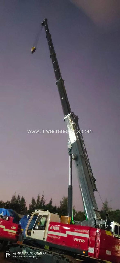 Heavy Duty Telescopic Self-Propelled Crawler Crane