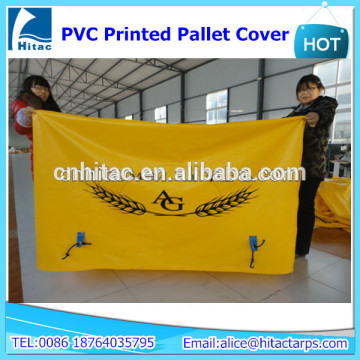 Tear-resistant waterproof pvc printed pallet cover