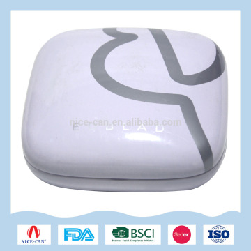 Food Safe Grade Square Metal Packaging Box