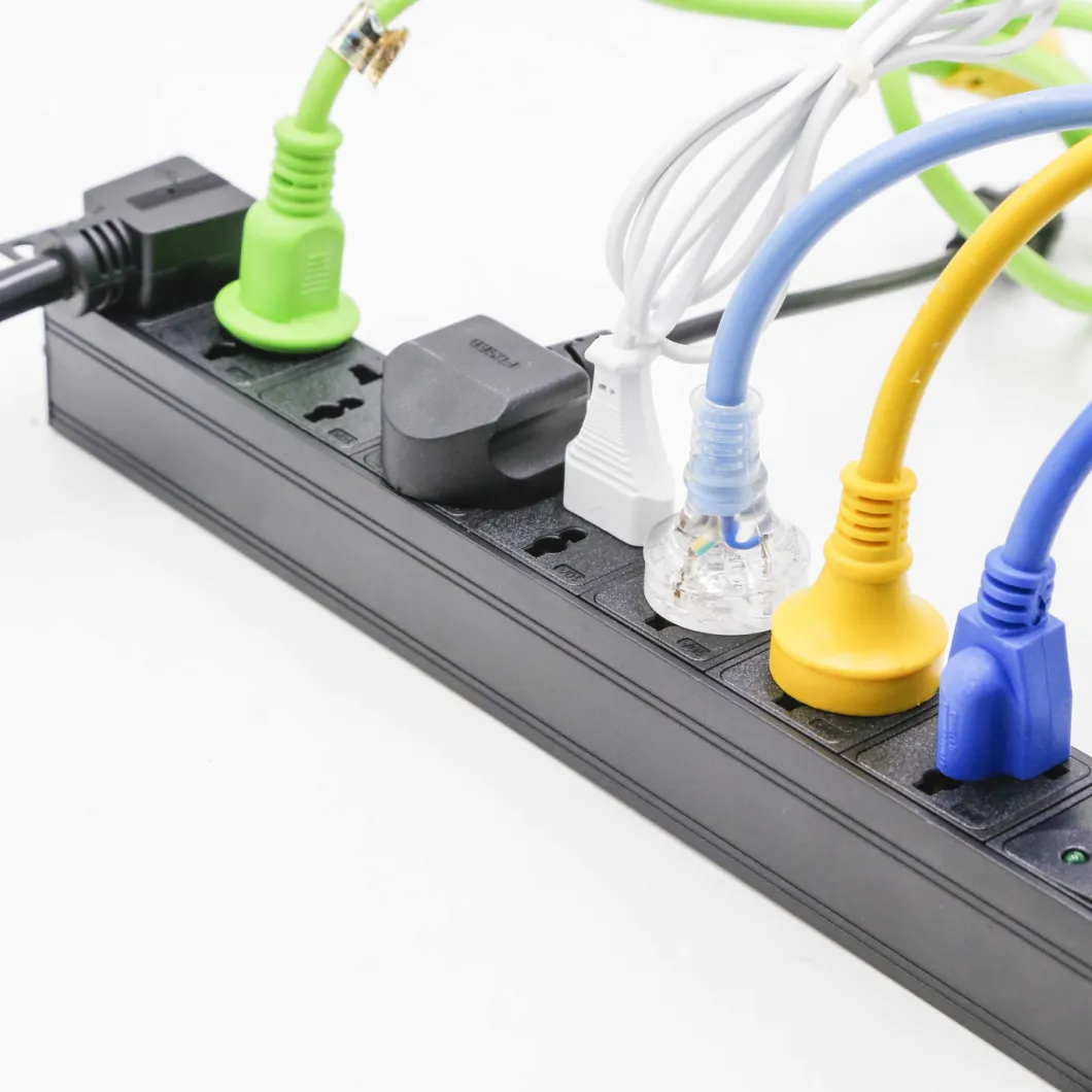 Ce PDU with Switch Power Strip for Server Rack Cabinet