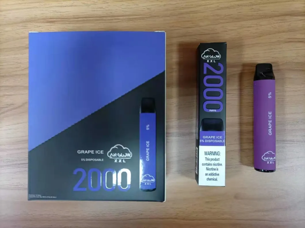 Large Supply of Russian and Us Markets Custom 2000 Puffs Disposable Ecig
