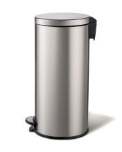 Stainless Steel Pedal Wastebin with PP Bucket and Bottom