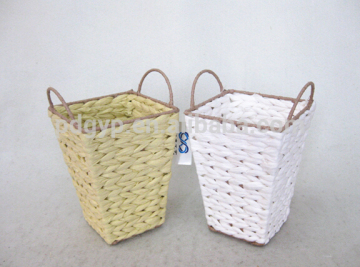 Eco-friendly Corn Bran Storage Basket for Home