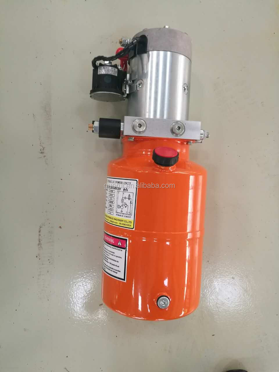 China ali Baba Sales AC 220V Electric Driven Double Acting Double Solenoid Hydraulic Power Pack