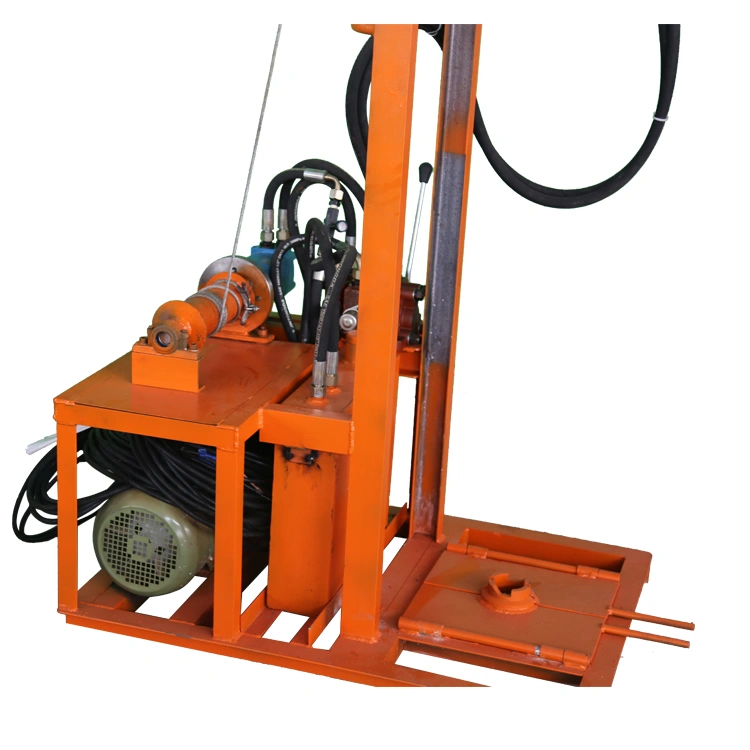 High Power Diesel Type Folding Hydraulic Water Well Drilling Machine