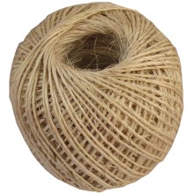 Sisal Twine: Natural 1ply Twisted 100g Sisal String & Thread