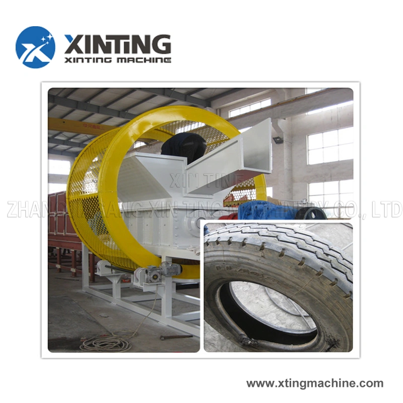 Plastic Recycling Shredder Prices Double Shaft Waste Tire Shredders for Sale