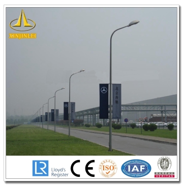 Steel Lighting Flag Poles