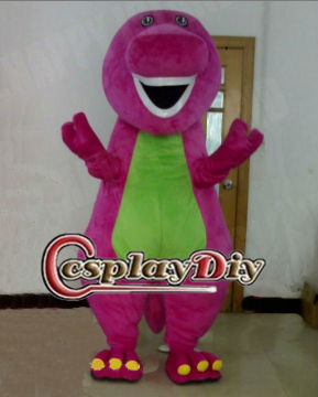 2013 Hot sale adult barney costumes of the dinosaur mascot costume