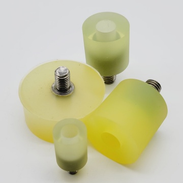 Shock Absorbing Soft Polyurethane Bumper Screw Mounts Aluminum Screw Bolt with Rubber