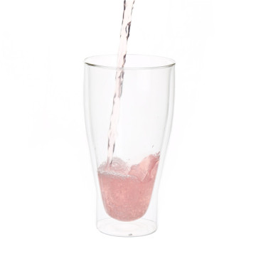 Double Layered Borosilicate Glasses For coffee