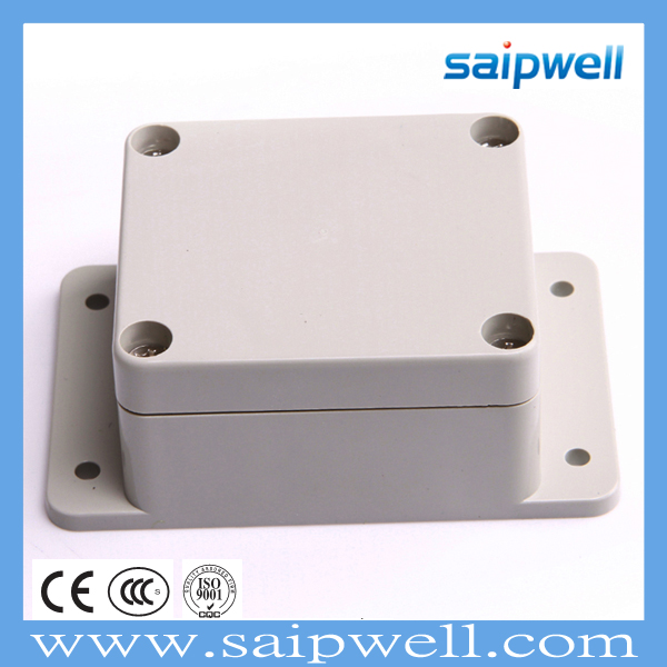 SAIPWELL/SAIP IP66 Electrical Waterproof Plastic Box with flange ,wall mount enclosure