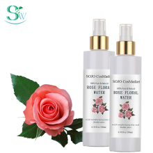 Natural rose water spray for hair uses
