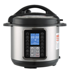 Stainess steel low and high pressure rice cooker