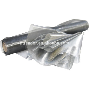 26mx29cm silver organza fabric roll