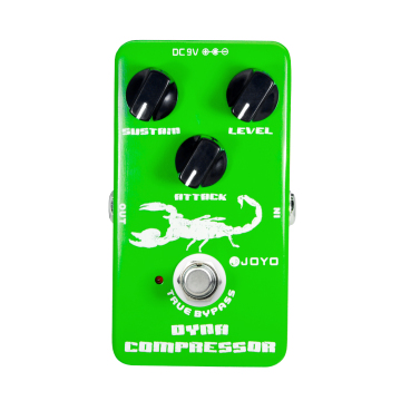 Joyo JF-10 Classic Bass Guitar Dynamic Compressor Effect Pedal