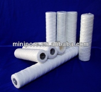 10" PP string wound filter cartridge/water filter PP string wound filter cartridge