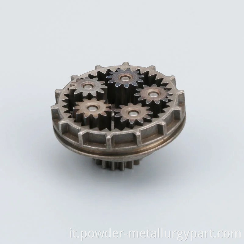 Metallurgia ad alta resistenza Metallurgia Parti di attrezzatura planetaria High Strength Powder Metallurgy Planetary Gear Parts