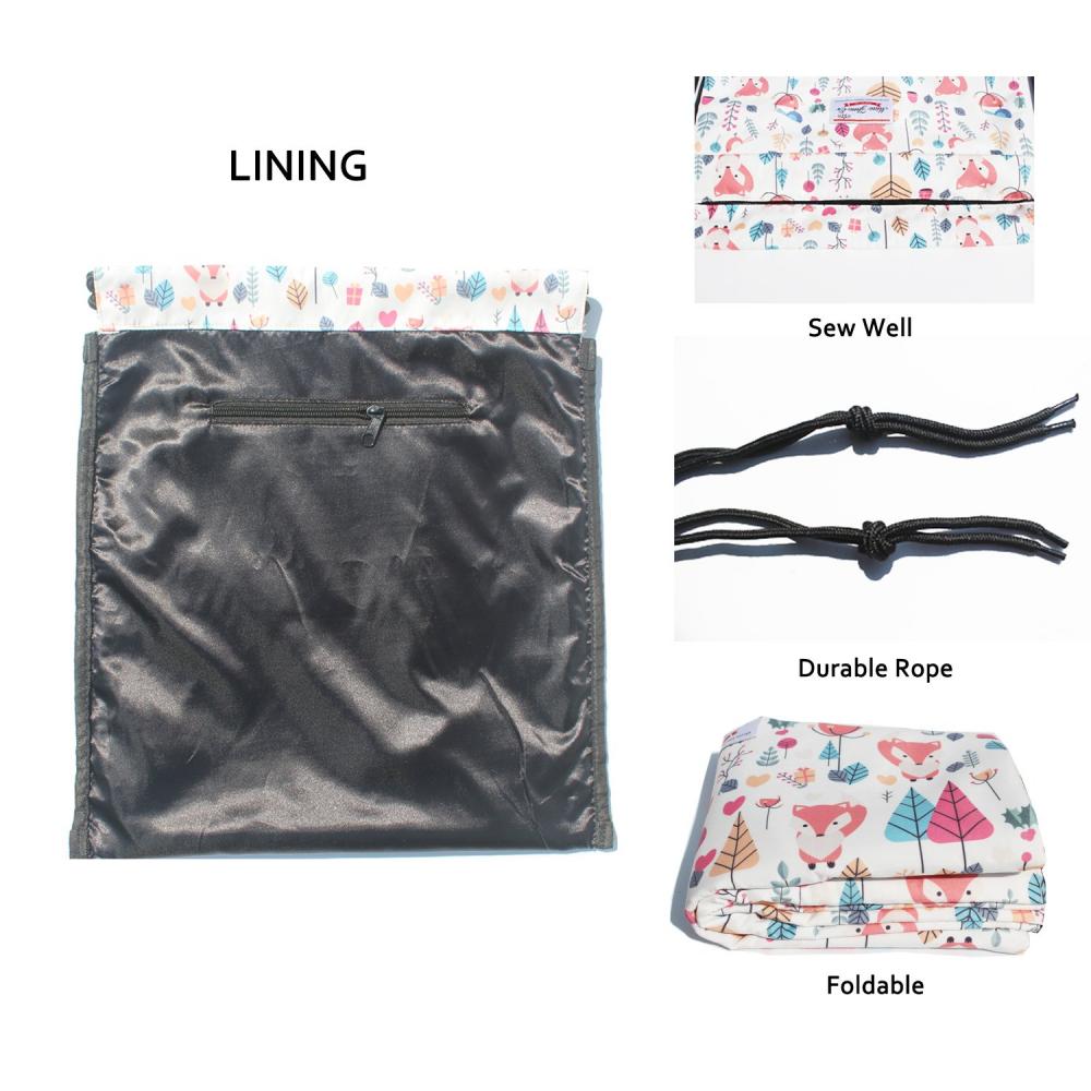 Leaf Drawstring Bag 4 Leaf Drawstring Bag 4