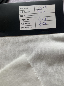 Cream Colour CVC Width 57/59 Fabric