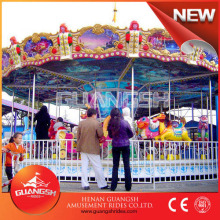 Joyful! luxury outdoor amusement playground carousel horses sale
