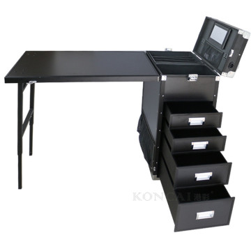 Personalized Cosmetic Trolley Makeup Cases Travel BagPersonalized Cosmetic Trolley Makeup Cases Travel Bag