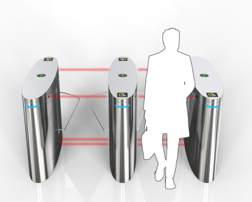 Flap Barrier Turnstile Gate