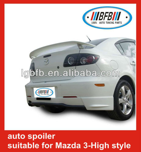 AUTO REAR TRUNK SPOILER FOR MAZDA3 M3 SEDAN 2004-2009