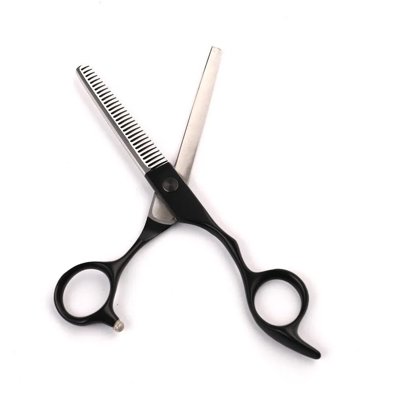 Customized Beauty Scissors Black Stainless Steel Hairdressing Tool Pet Hair Trimming
