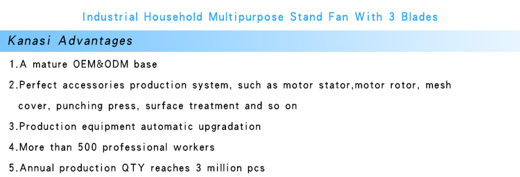 16 18-Zoll-Neupreis billiger Metallboden Round Post Base Teleskopstange 18-Zoll-Industrie-Standventilator