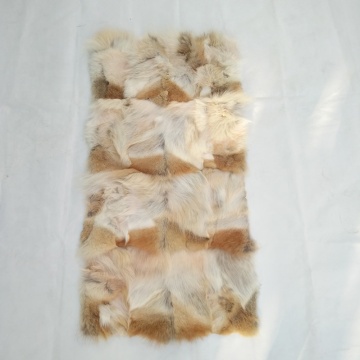 China factory wholesale High Quality Natural degreasing coyote fur pelt coyote fur plate