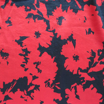 Floral Printed Dupion Silk Curtain Fabric Selling At Reasonable Price