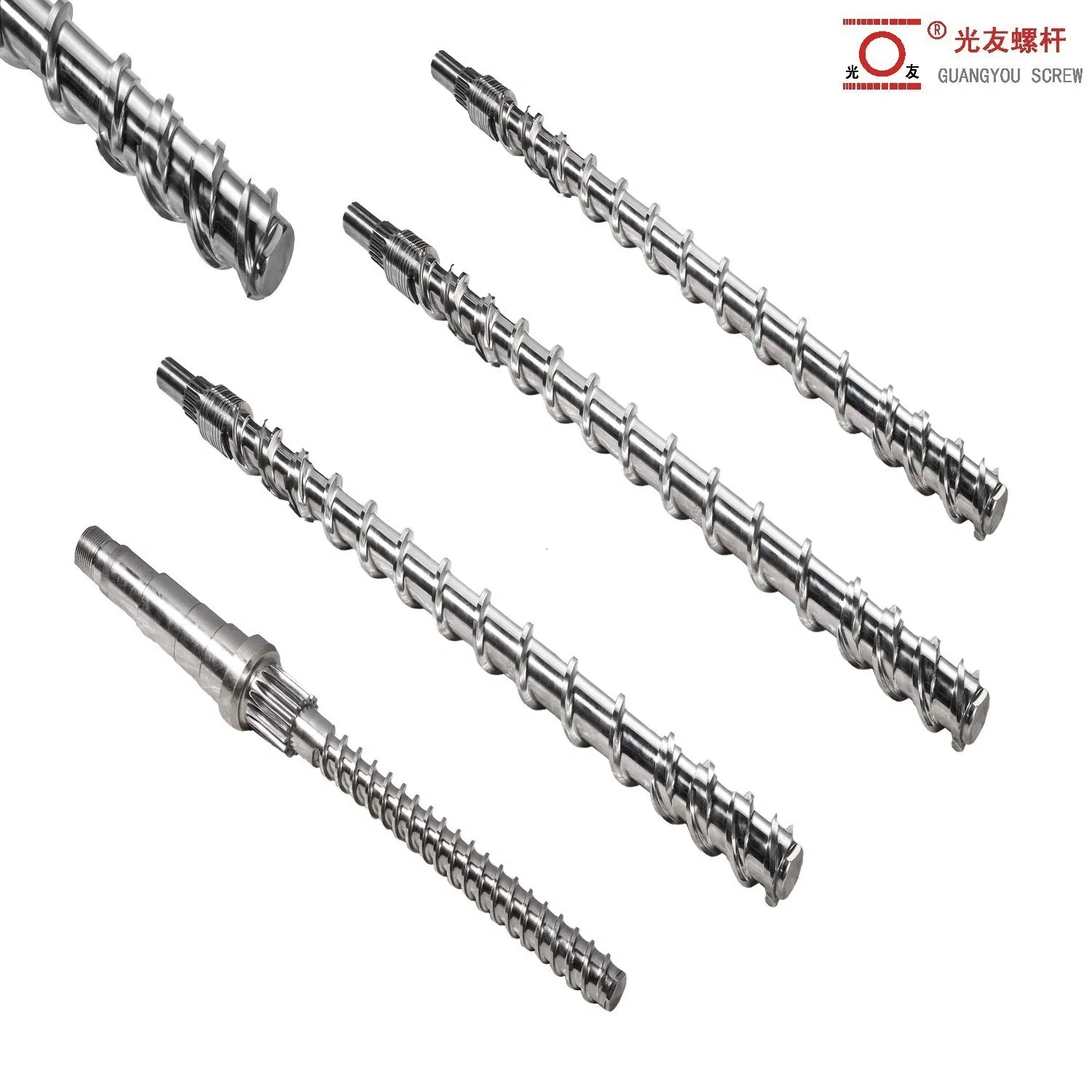 রাবার এক্সট্রুশনের জন্য উচ্চ-পারফরম্যান্স নাইট্রাইডেড অ্যালয় ইস্পাত স্ক্রু এবং ব্যারেল