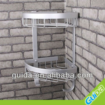 corner soap dish holders,metal soap shelf, soap basket,double - deck soap holder