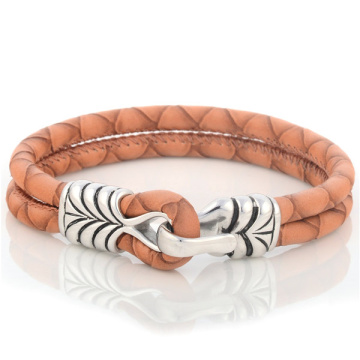 Hot Products Python Leather For Bracelet Stainless Steel Jewelry