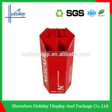 Portable cardboard retail Dump bins display