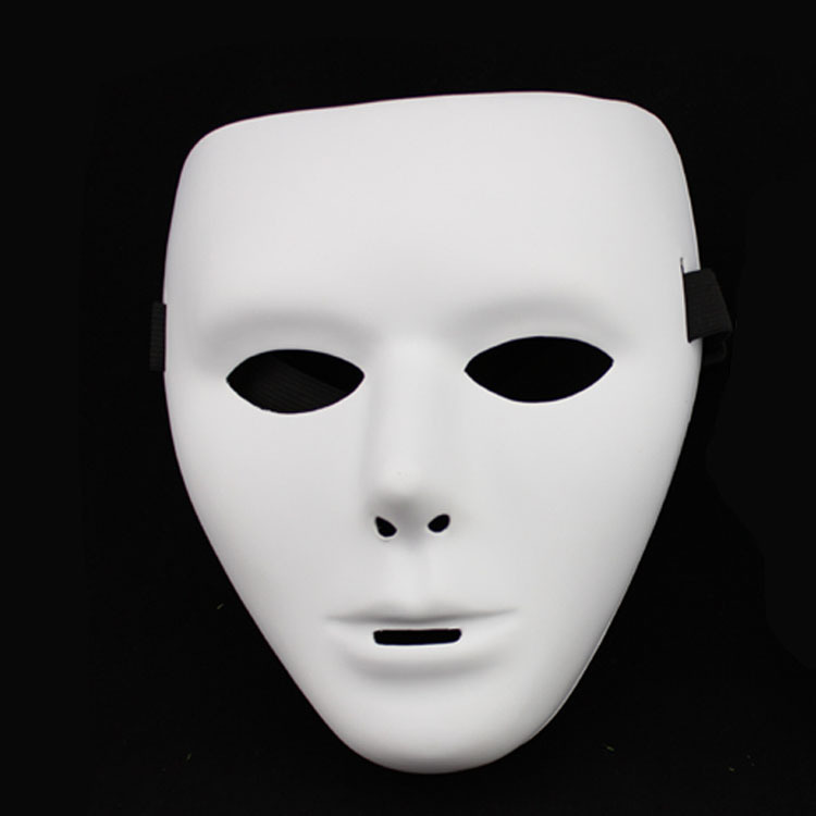 Halloween Mask Dancer Ghost Dance Street Dance Mask Hip-hop White Ball Death Easter Man Full Face Mask