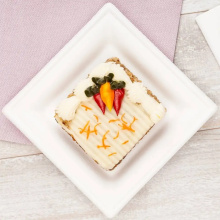 Cake Tray Food Dishes Paper Restaurant Dinner Plates