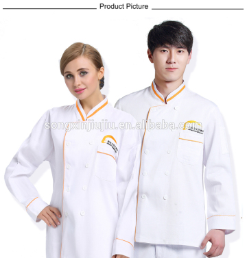 High quality chef uniform , hotel chef uniform , restaurant chef uniform