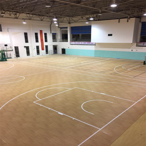 Pavimenti per campi da basket in PVC Oak per superfici sportive