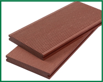 WPC solid decking, WPC wood-plastic composite flooring