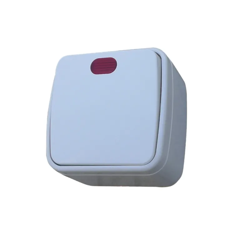 Одинарное управление накладного монтажа в европейском стиле с настенным выключателем освещения